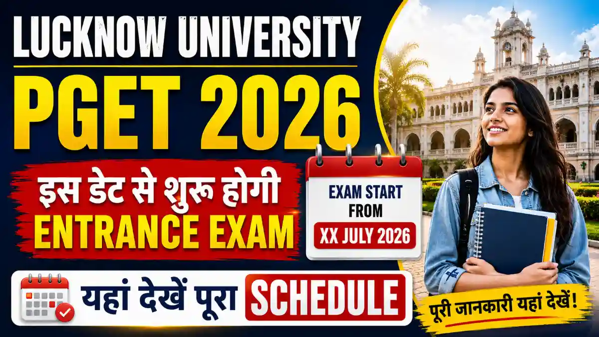 Lucknow University PGET 2026